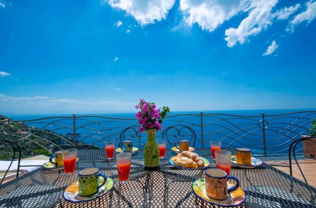 Casa L'Incanto In Amalfi Coast Con Terrazza Vista Mare Villa Furore Dış mekan fotoğraf