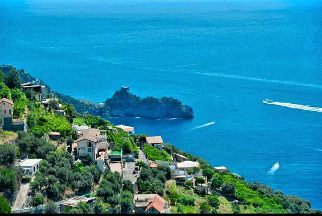 Casa L'Incanto In Amalfi Coast Con Terrazza Vista Mare Villa Furore Dış mekan fotoğraf