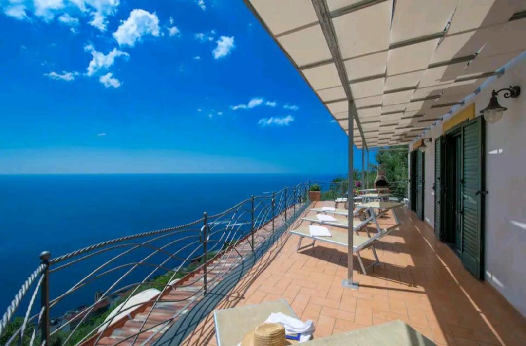 Casa L'Incanto In Amalfi Coast Con Terrazza Vista Mare Villa Furore Dış mekan fotoğraf