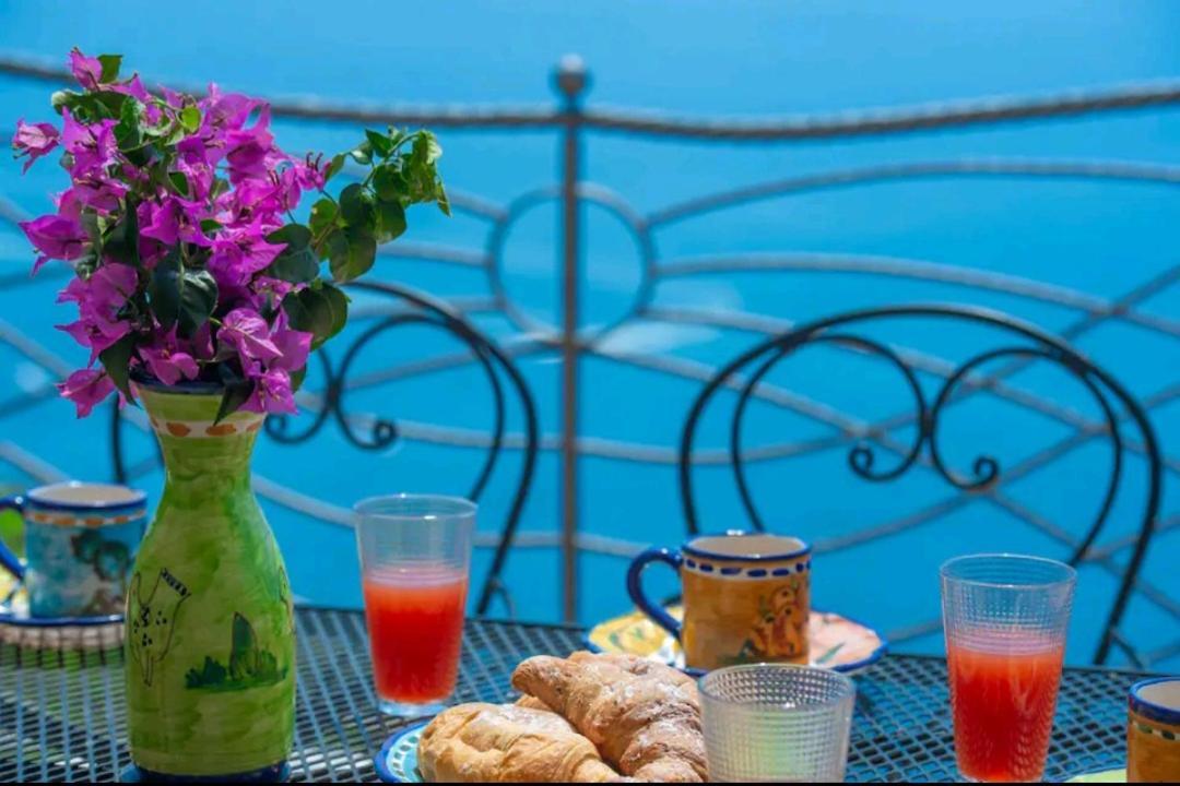 Casa L'Incanto In Amalfi Coast Con Terrazza Vista Mare Villa Furore Dış mekan fotoğraf