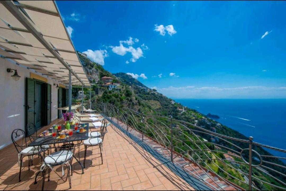 Casa L'Incanto In Amalfi Coast Con Terrazza Vista Mare Villa Furore Dış mekan fotoğraf