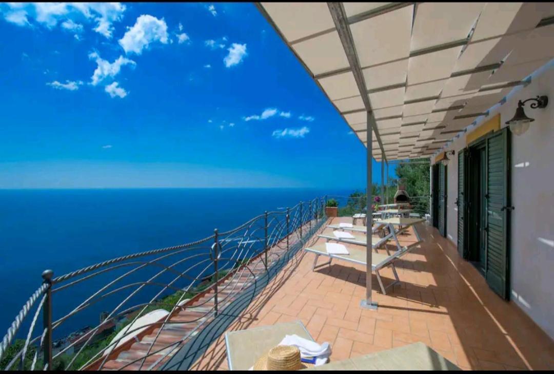 Casa L'Incanto In Amalfi Coast Con Terrazza Vista Mare Villa Furore Dış mekan fotoğraf